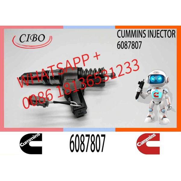 Переработанный лучший ценовой общерельсовый топливный инжектор 4384360 6087807 Готовый к отправке