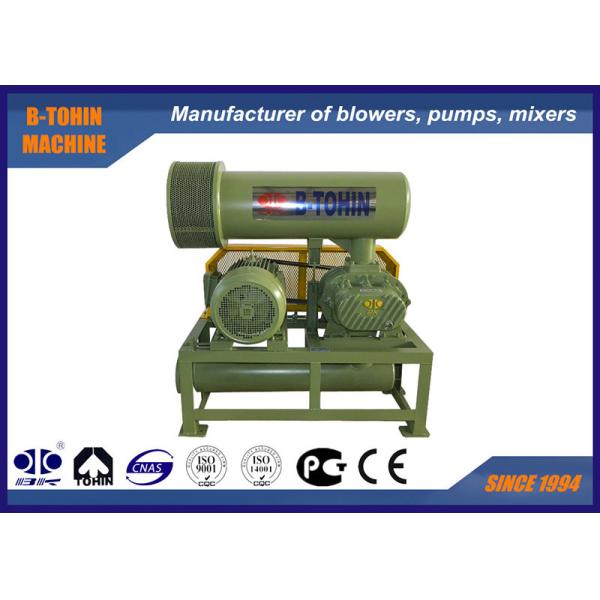 Sewage Treatment Three Lobe Roots Blower for Aeration , backwashing