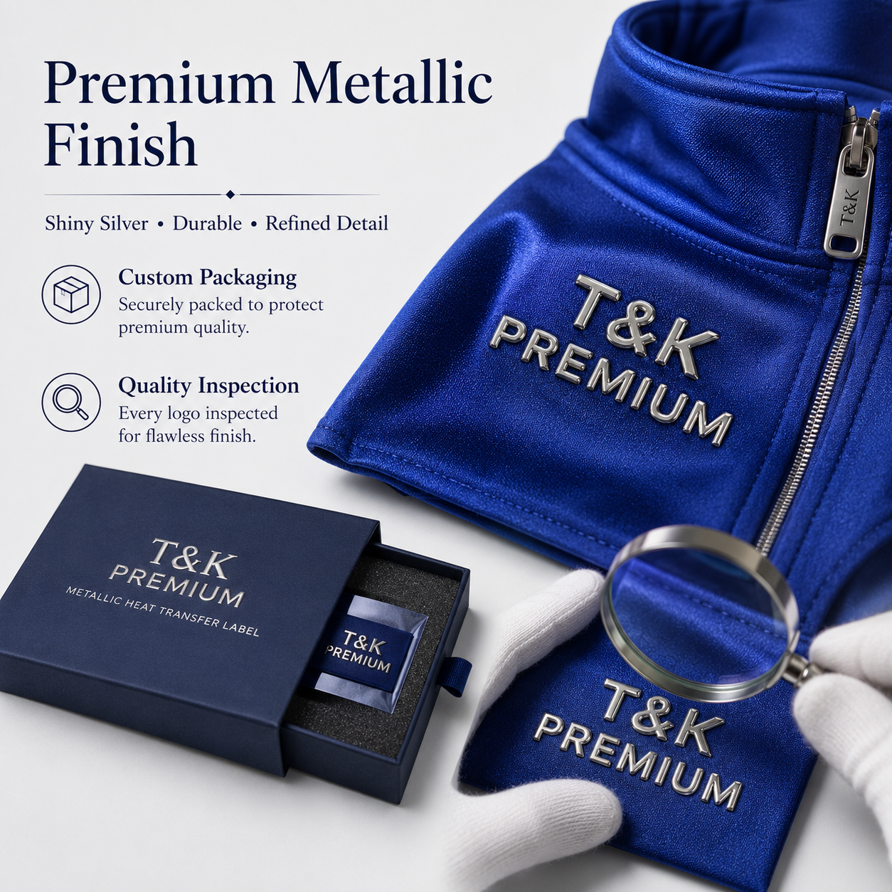 Custom 3D Raised Logo Silicone Heat Transfer Labels with Wash-resistant Durability for Sportswear