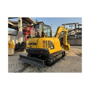 Экскаватор Komatsu PC56 с емкостью в 0,22 м3 и рабочей массой 5300 кг