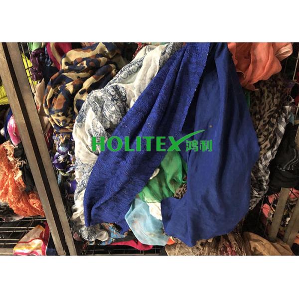 Fashionable Second Hand Scarves Cotton Material Korean Style For Congo