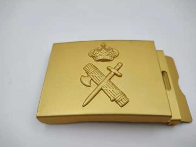 Electroplating Annual Design Golden Army Belt Buckles