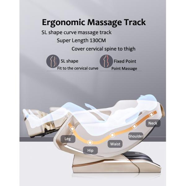 2d Luxury Zero Gravity Leather Recliner Massage Chairs TFT HD ISO9001