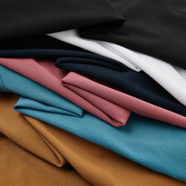 170-210 gramas camisas de polo de golfe masculino com tecido de malha de impressão em bordado