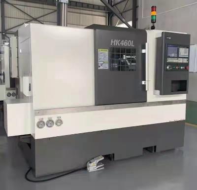Da máquina horizontal do torno do CNC da cama da inclinação de G45L linha ferroviária de alta velocidade