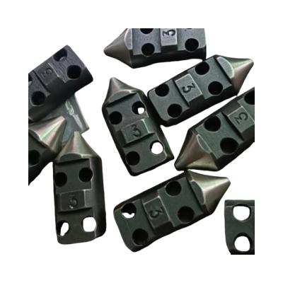 Capuchón negro para la máquina de formación de cremallera de nylon de alta velocidad
