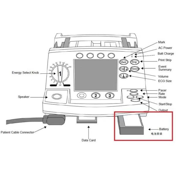 M3516A Батарея медицинского оборудования для Филиппа HeartStart M4735A Дефибриллятор