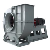 Aço inoxidável primeiro revestimento forçado da caldeira ventilador de mina de ventilação ventilador centrífugo resistente a altas temperaturas