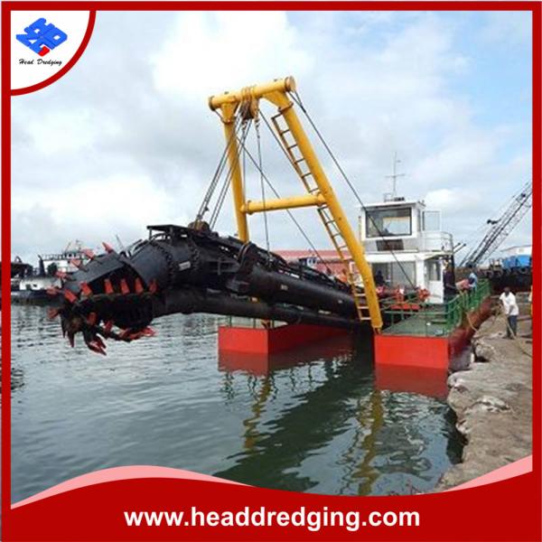 Diesel Cutter Suction Dredging Equipment For Port River Lake Sea Lagune
