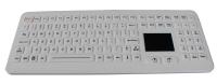 le clavier médical en caoutchouc de silicone de 108 clés avec le touchpad rugueux et l'USB connectent