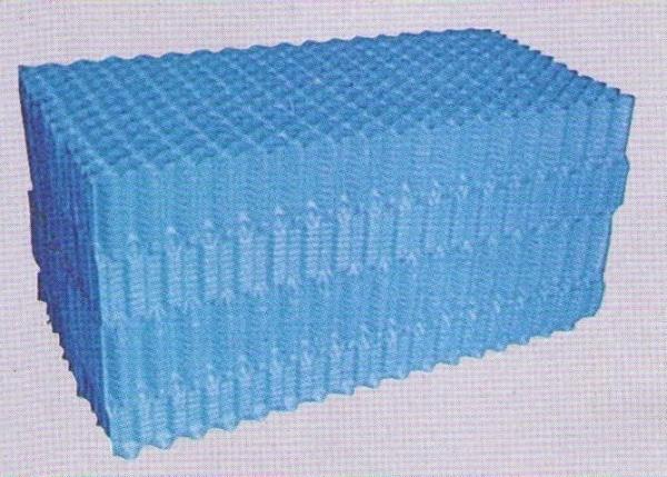Hot Dip Galvanized Steel Support Frame 500T FRP Round Shape Cooling Tower