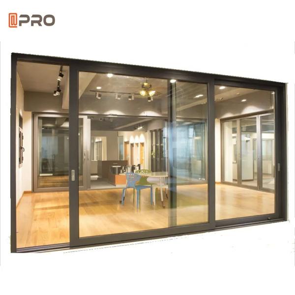 T5 Aluminum Profile Sliding Glass Door House Gate Design Balcony Glass Sliding Door