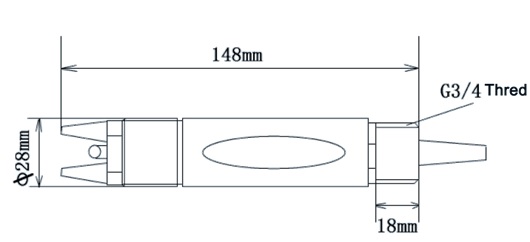KPH500 PH/ORP Flexible Black PVC Water Quality Sensor with Ip68
