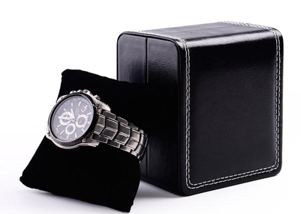 Personalized Premium Leatherette Watch Box For Single Watch / Men Watch Box