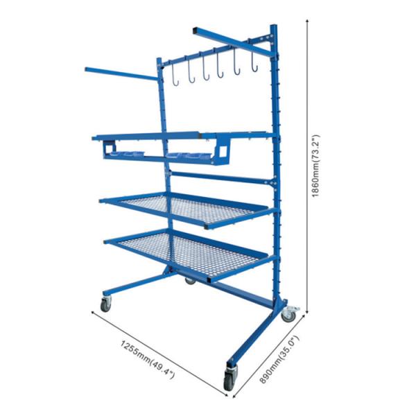 Fácil montaje de la pintura del parachoques de automóviles ajustable para reparación y pintura