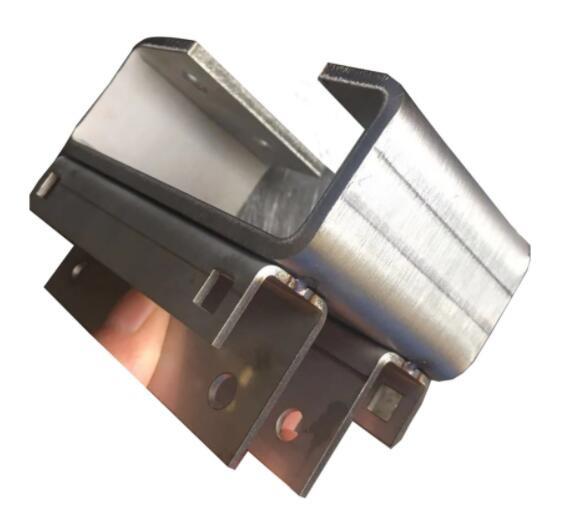 GS Certificated Sheet Metal Bending Parts SS304 SS316 Stainless Steel Food Machine Parts
