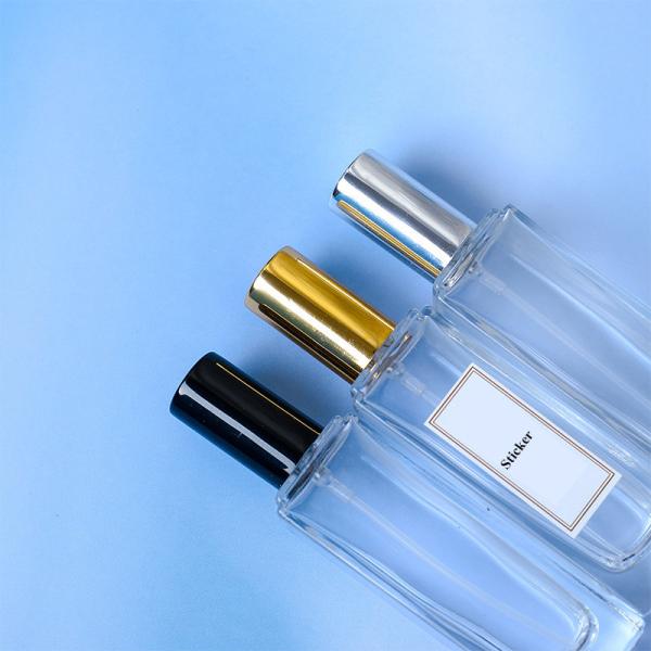 Стеклянные косметические контейнеры оптом душат бутылку брызг стекла эфирного масла