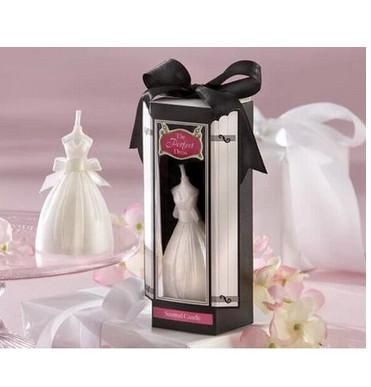 New creative promotion gift product wedding gift festival dress party candle with gift box