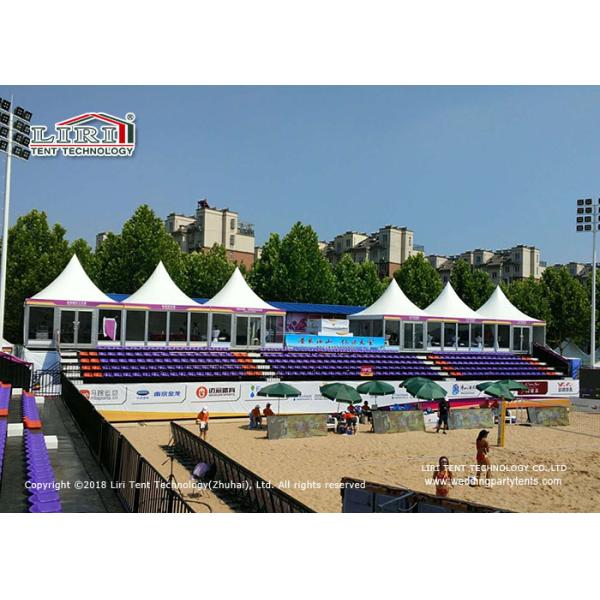3x3m Aluminum Frame Gazebo Canopy Tent With Plain White Pvc Sidewalls