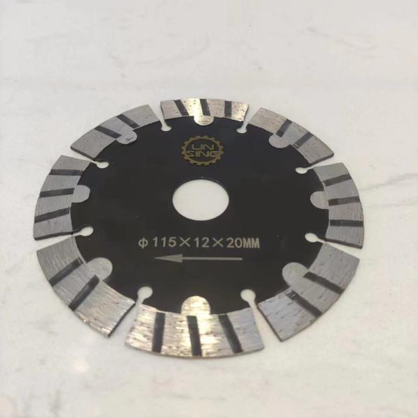 Finalização de nitidez 115mm Lâmina de disco de diamante para bordas de asfalto de tijolos de granito de mármore