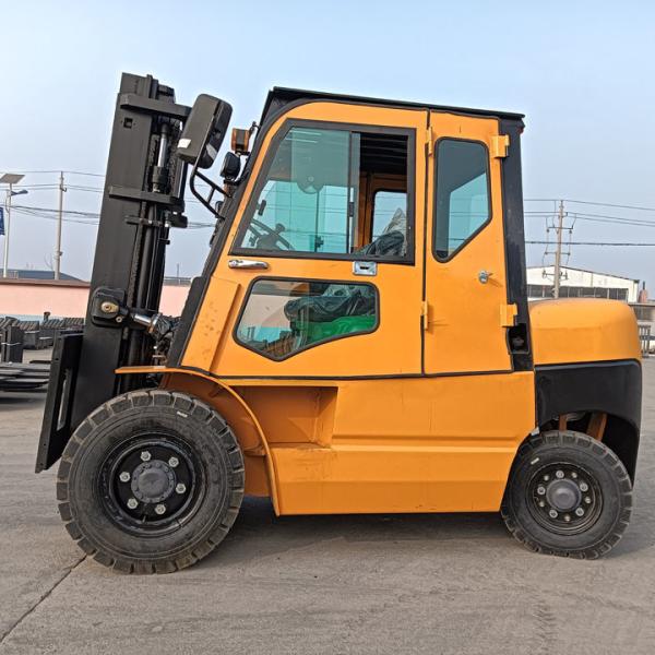 Closed Mast 5000kgs Diesel Powered Forklift CPCD50 Japanese Diesel Engine Forklift
