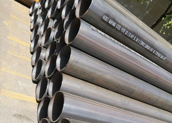 X70 EN10210 EN10219 S275JR HFI HFW ERW Black Steel Pipe
