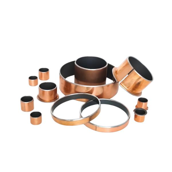 ptfe Self Lubricating Composite Plain Bearing  Tin Plating Anti Corrosion for Temperature