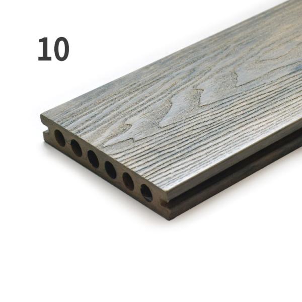 Safety WPC Hollow Board Profile Wood Plastic Composite Decking Factory
