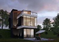 Casa de armação de aço leve padrão da casa pré-fabricada de AS/NZS/USA para a unidade modular luxuosa viva do hotel