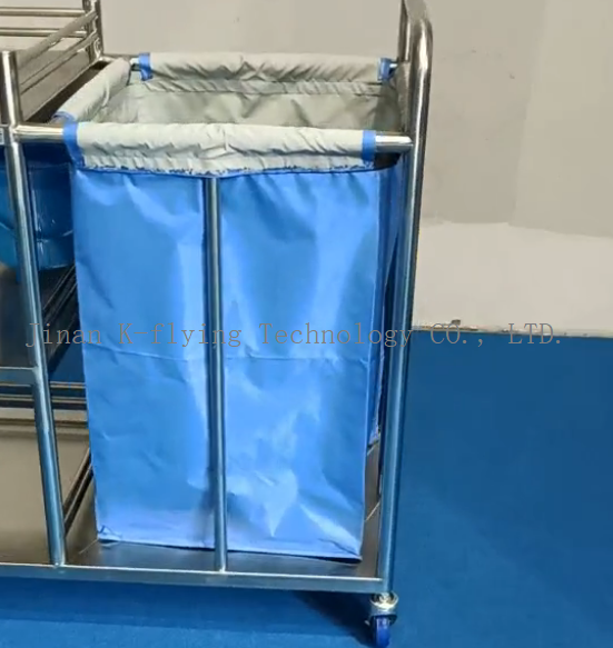 3 медицинской слоя тележки нажима, вагонетки металла спасения медицинской