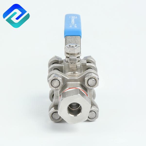 3pcs 2 Way Casting Ball Valve ASME B16.3 Ball Valve Ss 304