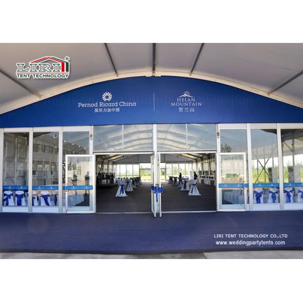 Пядь ясности ширины структуры 25m твердых шатров партии стены напольных алюминиевая