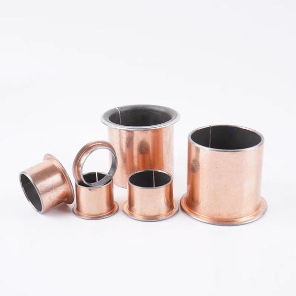 Flange Bush Bearing Copper Cylindrical Tin Plating