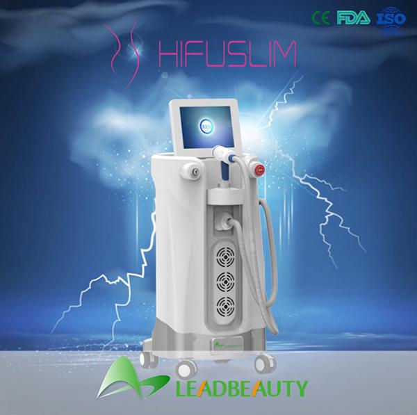 Advanced VERTICAL ultrasound machine/hifu body slimming machine/body slimming hifu