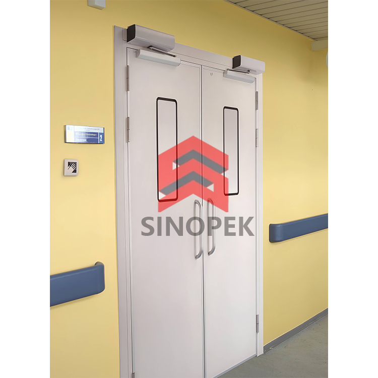 Automatic Swing Door | Rocker & Link Arm Drive | Hospital & Cleanroom Grade