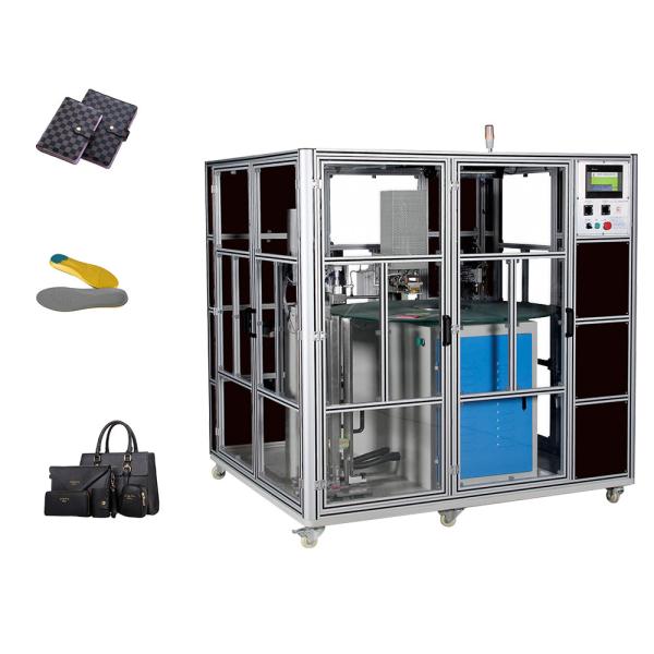 carimbando automático pneumático da máquina da imprensa da sapata para o saco de plástico de couro pequeno