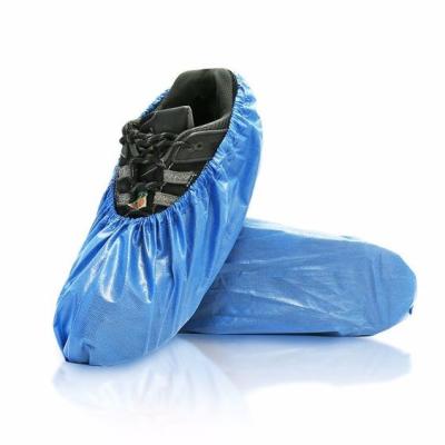 Waterproof Surgical Shoe Covers Glossy Light Anti Static Comfortable Isolate Bacteria