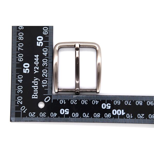 Wenzhou KML Custom fashion new design 35mm mens metal bag pin belt buckle with logo