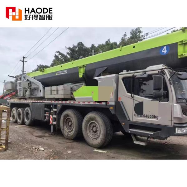 80000kg Номинальная грузоподъемность 2022 Zoomlion 100A7 100 тонн 75м Длина рук Грузовик-кран