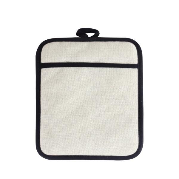 Customized Sublimation Placemats Blanks Linen And Polyester Sublimation Pot Holder Blanks