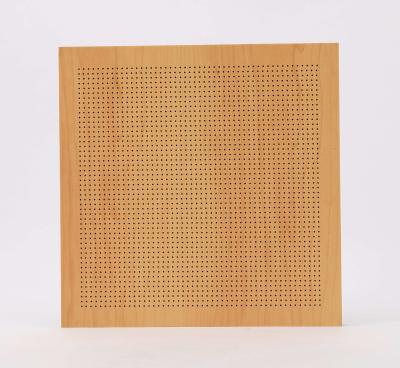 15mm 18mm Thick Micro Perforated Acoustic Panels E1 Grade 0.8 NRC Sound Absorption