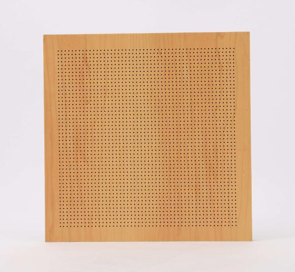 15mm 18mm Thick Micro Perforated Acoustic Panels E1 Grade 0.8 NRC Sound Absorption