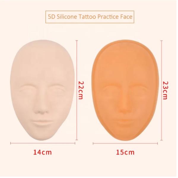 макияж силикона 5D постоянный практикует губу Microblading карандаша для глаз брови кожи