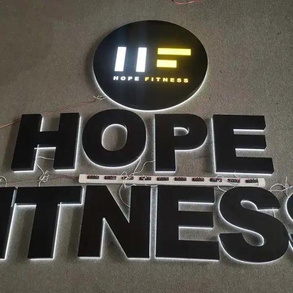 Долговечная светодиодная канальная буква под подсветкой 50000 часов