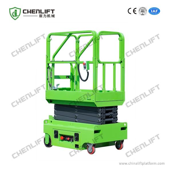 Hauteur de plateforme Max 3m Capacité de levage 240kg MINI élévateur à ciseaux hydraulique mobile