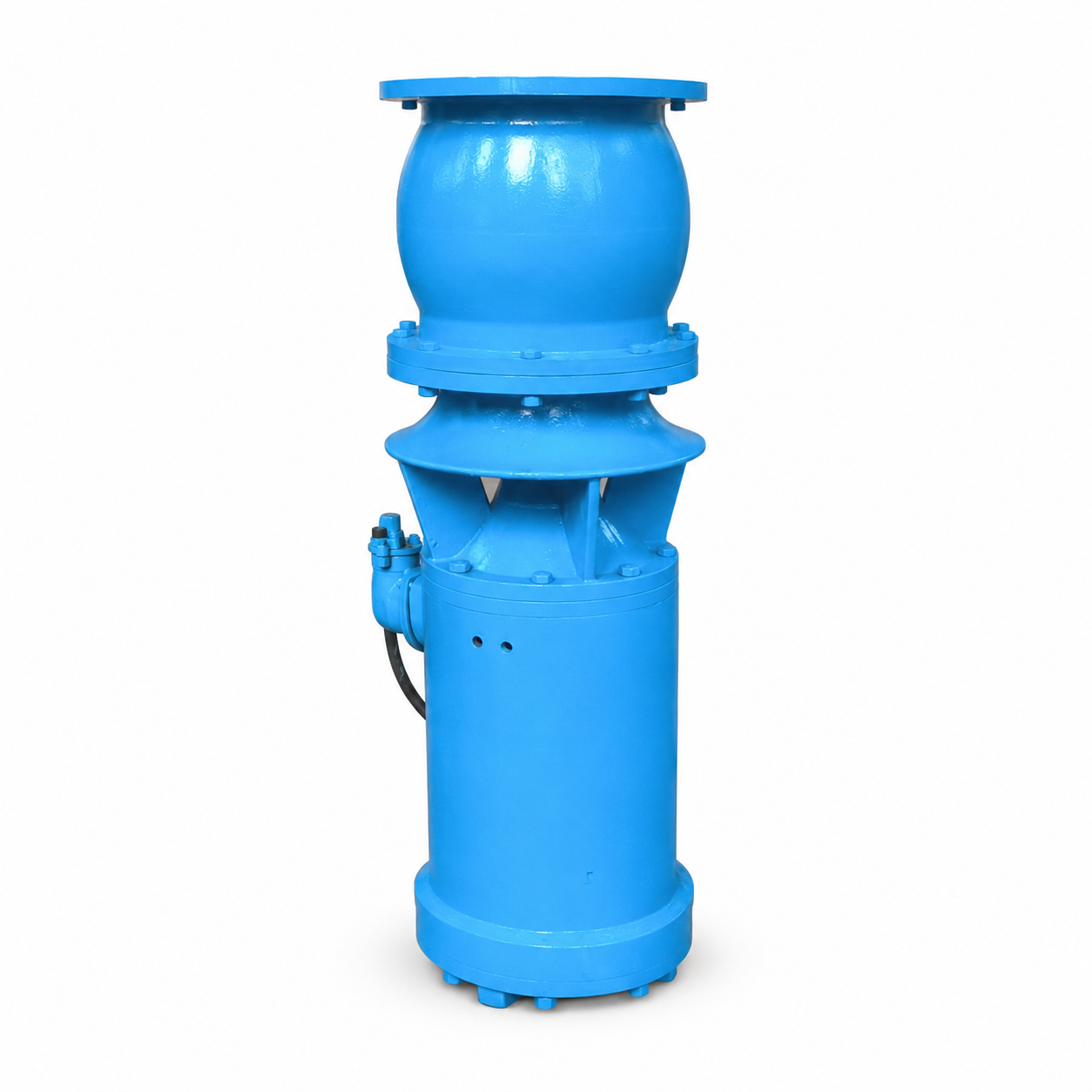 QSZ and QSH High-Flow Submersible Axial and Mixed Flow Pumps with 260-2,880 m³/h Flow and 7.5-55 kW Power