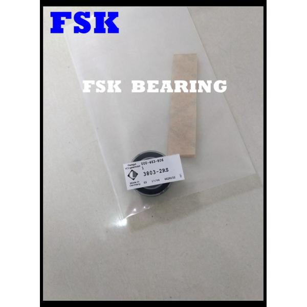 Small Size 3803 2RS , 3803 ZZ Double Row Ball Beaing High Speed 17 × 26 × 7 mm