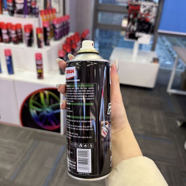 GETSUN Leather Cleaner Spray for Car Interior Upholstery Leather Maintenance