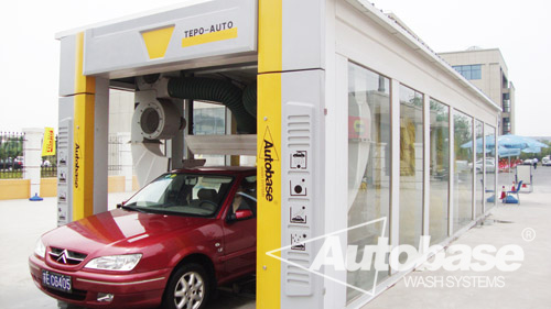 Professional design car wash equipment tepo-auto tunnel
