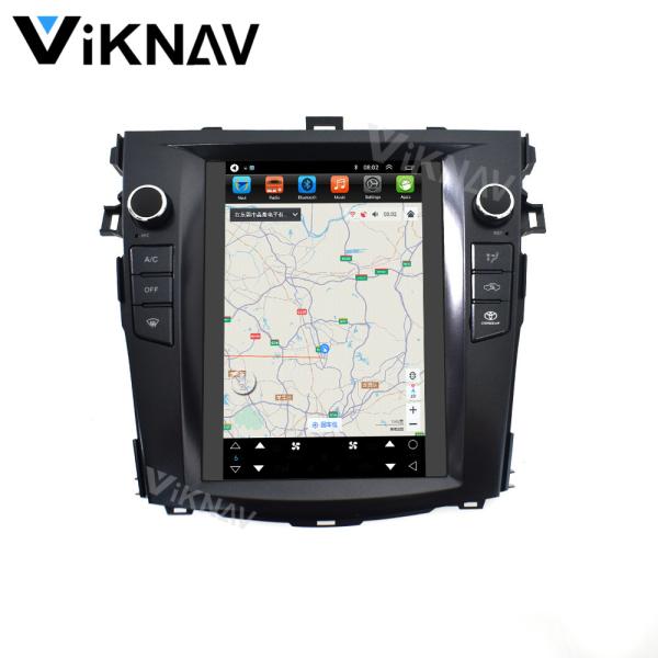 10.4 дюймовый сенсорный экран для 2008-2012 Toyota Corolla Мультимедийный проигрыватель Android GPS навигация Беспроводная Carplay